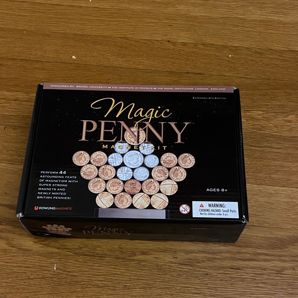 Magic Penny Magnet Kit - Black and Brown